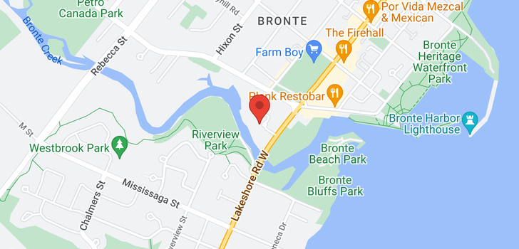 map of #429 -2511 LAKESHORE RD W